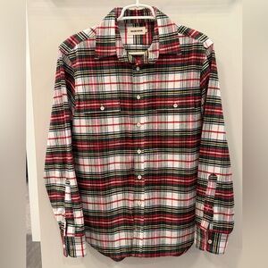 Taylor Stitch Yosemite shirt in tartan plaid
